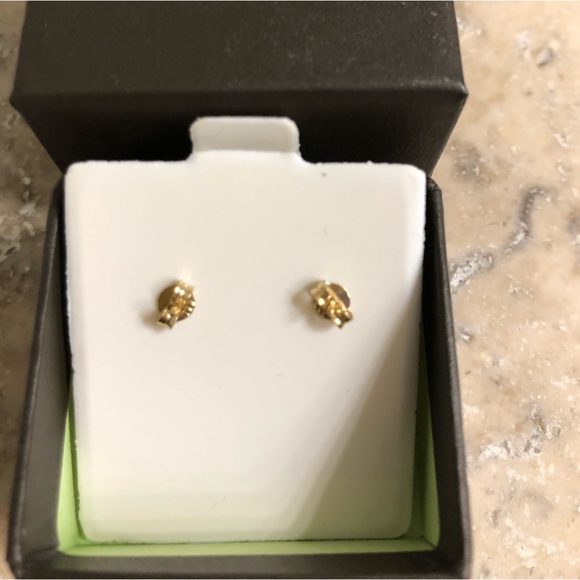 Ross-Simons Jewelry - 14k two tone yellow gold leaf shaped earrings.